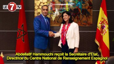 Photo of Abdellatif Hammouchi reçoit la Secrétaire d’Etat, Directrice du Centre National de Renseignement Espagnol