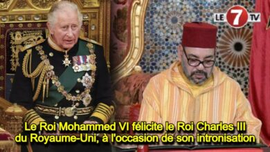 Photo of Le Roi Mohammed VI félicite le Roi Charles III du Royaume-Uni, à l’occasion de son intronisation