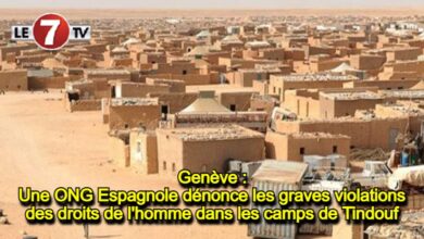 Photo of Genève : Une ONG Espagnole dénonce les graves violations des droits de l’homme dans les camps de Tindouf