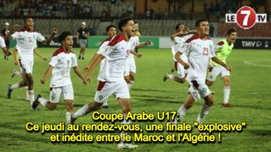 Photo of Coupe Arabe U17: Ce jeudi au rendez-vous, une finale « explosive » et inédite entre le Maroc et l’Algérie !