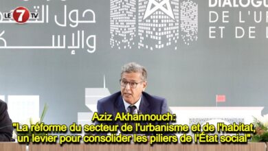 Photo of Aziz Akhannouch: « La réforme du secteur de l’urbanisme et de l’habitat, un levier pour consolider les piliers de l’État social »