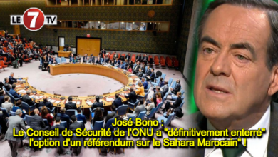 Photo of José Bono : Le Conseil de Sécurité de l’ONU a « définitivement enterré » l’option d’un référendum sur le Sahara Marocain » !