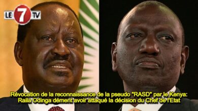 Photo of Révocation de la reconnaissance de la pseudo « RASD » par le Kenya: Raila Odinga dément avoir attaqué la décision du Chef de l’Etat