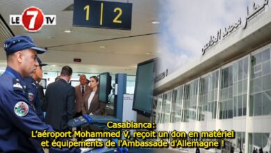 Photo of Casablanca: L’aéroport Mohammed V, reçoit un don en matériel et équipements de l’Ambassade d’Allemagne !