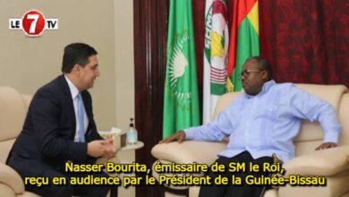 Photo of Nasser Bourita, émissaire de SM le Roi, reçu en audience par le Président de la Guinée-Bissau