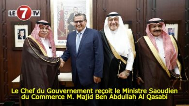 Photo of Le Chef du Gouvernement reçoit le Ministre Saoudien du Commerce M. Majid Ben Abdullah Al Qasabi