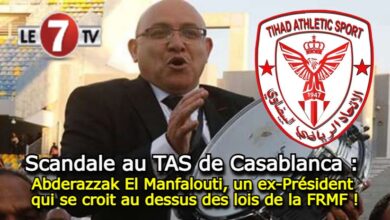 Photo of TAS de Casablanca : Abderazzak El Manfalouti, un ex-Président au dessus des lois de la FRMF !