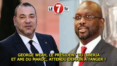 Photo of GEORGE WEAH, LE PRÉSIDENT DU LIBERIA ET AMI DU MAROC, ATTENDU DEMAIN À TANGER !