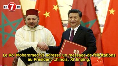 Photo of Le Roi Mohammed VI adresse un message de félicitations au Président Chinois, Xi Jinping.