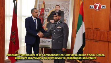 Photo of Abdellatif Hammouchi et le Commandant en Chef de la police d’Abou Dhabi, explorent les moyens de promouvoir la coopération sécuritaire