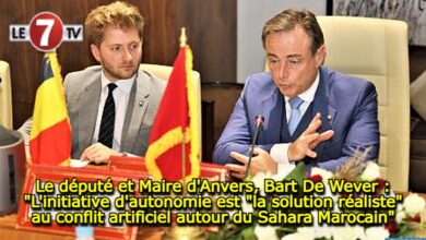 Photo of Le député et Maire d’Anvers, Bart De Wever : « L’initiative d’autonomie est « la solution réaliste » au conflit artificiel autour du Sahara Marocain »
