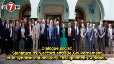 Photo of Dialogue social: Signature d’un accord entre le Gouvernement et le syndicat national de l’Enseignement Supérieur