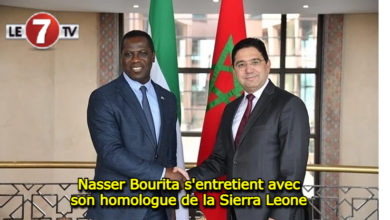 Photo of Nasser Bourita s’entretient avec son homologue de la Sierra Leone