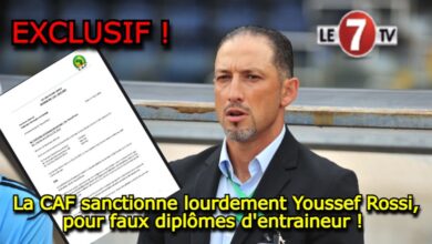 Photo of La CAF sanctionne lourdement Youssef Rossi, pour faux diplômes d’entraineur !