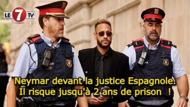 Photo of Neymar devant la justice Espagnole pour corruption, il risque 2 ans de prison  !