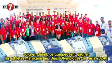 Photo of Voici en détail, ce que peuvent gagner les athlètes Marocains aux Jeux Olympiques de Paris 2024 !
