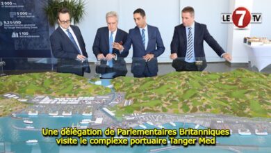 Photo of Une délégation de Parlementaires Britanniques visite le complexe portuaire Tanger Med