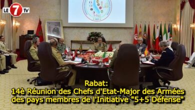 Photo of Rabat: 14è Réunion des Chefs d’Etat-Major des Armées des pays membres de l’Initiative « 5+5 Défense »