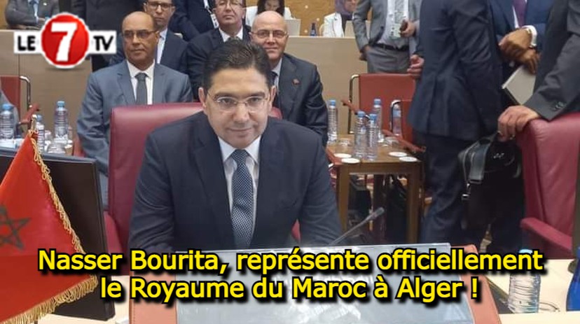 Nasser Bourita, Représente Officiellement Le Royaume Du Maroc à Alger 