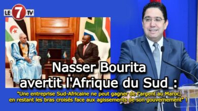 Photo of Nasser Bourita avertit l’Afrique du Sud : « Une entreprise Sud-Africaine, ne peut gagner de l’argent au Maroc, en restant les bras croisés face aux agissements de son gouvernement » ! 