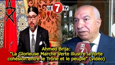 Photo of Ahmed Brija: « La Glorieuse Marche Verte illustre la forte cohésion entre le Trône et le peuple » (vidéo)