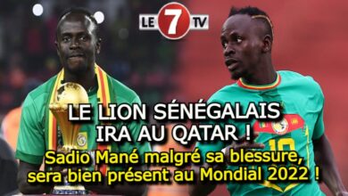 Photo of Sadio Mané malgré sa blessure, sera bien présent au Mondial 2022 !