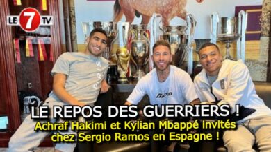 Photo of Achraf Hakimi et Kylian Mbappé invités chez Sergio Ramos en Espagne !