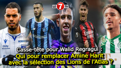 Photo of Casse-tête pour Walid Regragui : Qui pour remplacer Amine Harit avec la sélection des Lions de l’Atlas ?