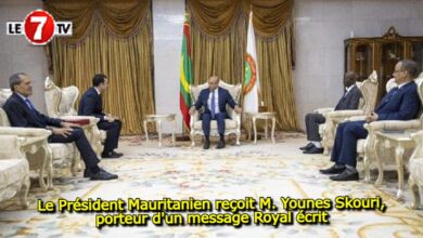 Photo of Le Président Mauritanien reçoit M. Younes Skouri, porteur d’un message Royal écrit