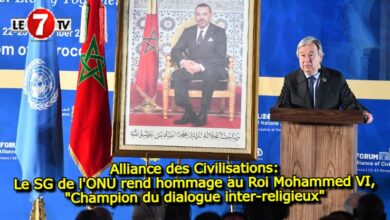 Photo of Alliance des Civilisations: Le SG de l’ONU rend hommage au Roi Mohammed VI, « Champion du dialogue inter-religieux »