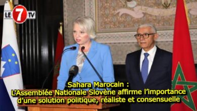 Photo of Sahara Marocain :L’Assemblée Nationale Slovène affirme l’importance d’une solution politique, réaliste et consensuelle