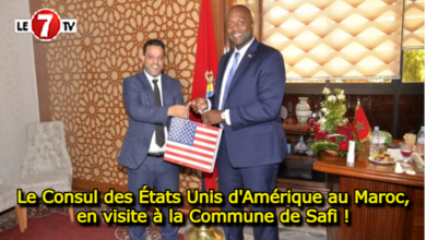 Photo of Le Consul des États Unis d’Amérique au Maroc, en visite à la Commune de Safi !