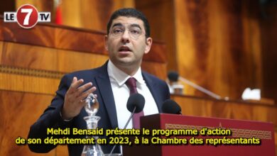 Photo of Mehdi Bensaid présente le programme d’action de son département en 2023 à la Chambre des représentants 