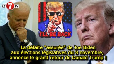 Photo of La défaite « assurée » de Joe Biden aux élections législatives du 8 novembre, annonce le grand retour de Donald Trump !