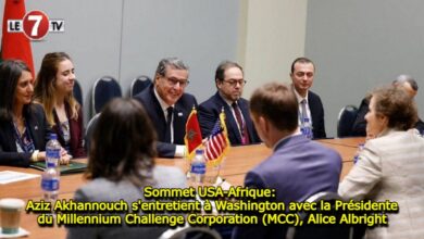 Photo of Sommet USA-Afrique: Aziz Akhannouch s’entretient à Washington avec la Présidente du Millennium Challenge Corporation (MCC), Alice Albright.