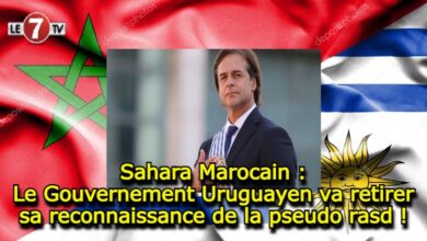 Photo of Sahara Marocain : Le Gouvernement Uruguayen va retirer sa reconnaissance de la pseudo rasd !