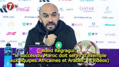 Photo of Walid Regragui: « le succès du Maroc doit servir d’exemple aux équipes Africaines et Arabes » ! (vidéos)