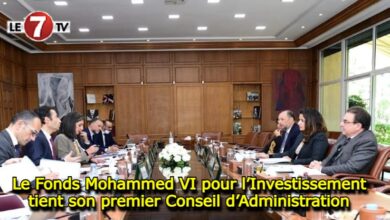 Photo of Le Fonds Mohammed VI pour l’Investissement tient son premier Conseil d’Administration