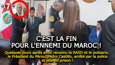 Photo of Quelques jours après avoir reconnu la RASD et le polisario, le Président du Pérou, Pedro Castillo, arrêté par la police et jeté en prison !