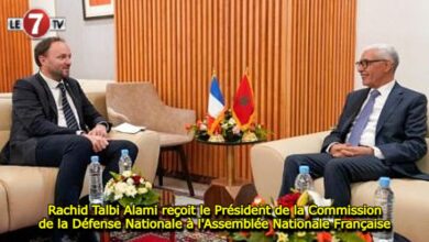 Photo of Rachid Talbi Alami reçoit le Président de la Commission de la Défense Nationale à l’Assemblée Nationale Française