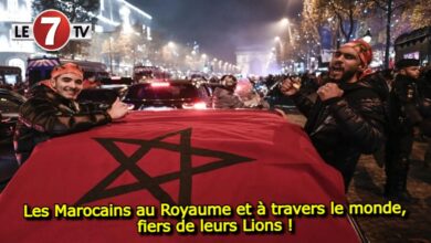 Photo of Les Marocains au Royaume et à travers le monde, fiers de leurs Lions !