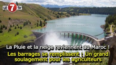 Photo of Pluies au Maroc: Les barrages se remplissent. Un grand soulagement pour les agriculteurs !