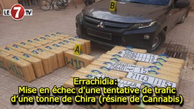 Photo of Errachidia: Mise en échec d’une tentative de trafic d’une tonne de Chira (résine de Cannabis)