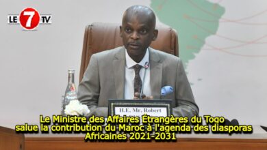 Photo of Le Ministre des Affaires Étrangères du Togo salue la contribution du Maroc à l’agenda des diasporas africaines 2021-2031