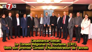 Photo of Casablanca-Settat: Le Conseil Régional du Tourisme (CRT) tient son premier Conseil d’Administration de l’année