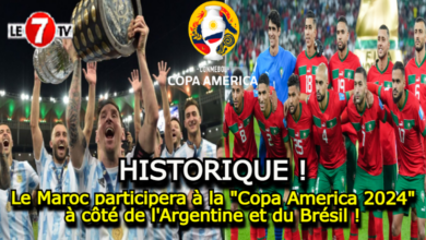 Photo of Les Lions de l’Atlas participeront à la « Copa America 2024 » à côté de l’Argentine et du Brésil !