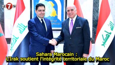 Photo of Sahara Marocain : L’Irak soutient l’intégrité territoriale du Maroc
