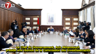 Photo of Le Chef du Gouvernement, Aziz Akhannouch préside une réunion de la Commission des Investissements