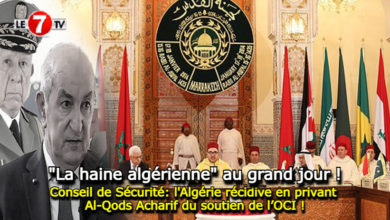 Photo of Conseil de Sécurité: l’Algérie récidive en privant Al-Qods Acharif du soutien de l’OCI !