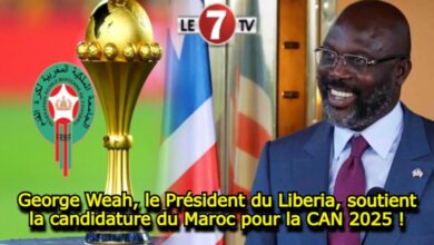 Photo of George Weah, le Président du Liberia, soutient la candidature du Maroc pour la CAN 2025 !